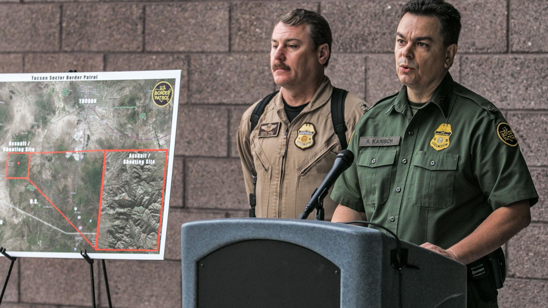 Border Patrol: Man fatally shot by agent had taken other agent's gun